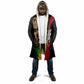 Legend Bob Get Up Stand Up Cloak Black Jamaican Reggae Multicolored