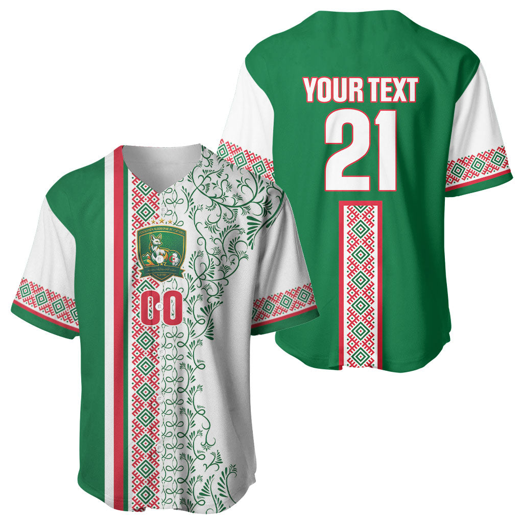 Algeria Tasqa n Umadal Custom Baseball Jersey Amazigh Desert Pattern Edition