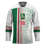 Algeria Tasqa n Umadal Custom Hockey Jersey Amazigh Desert Pattern Edition