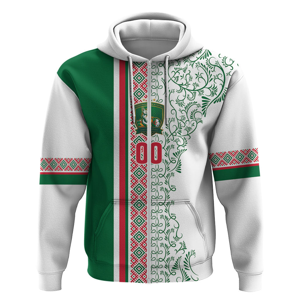 Algeria Tasqa n Umadal Custom Hoodie Amazigh Desert Pattern Edition