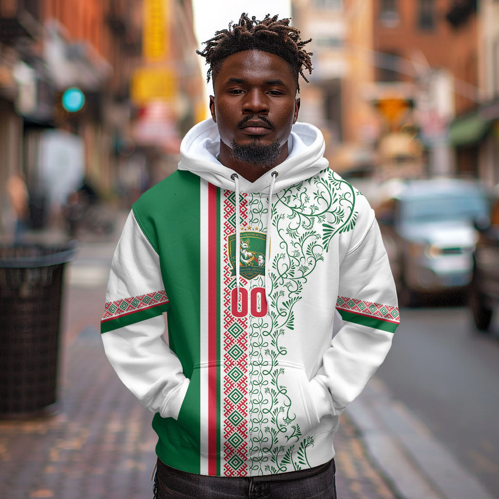 Algeria Tasqa n Umadal Custom Hoodie Amazigh Desert Pattern Edition