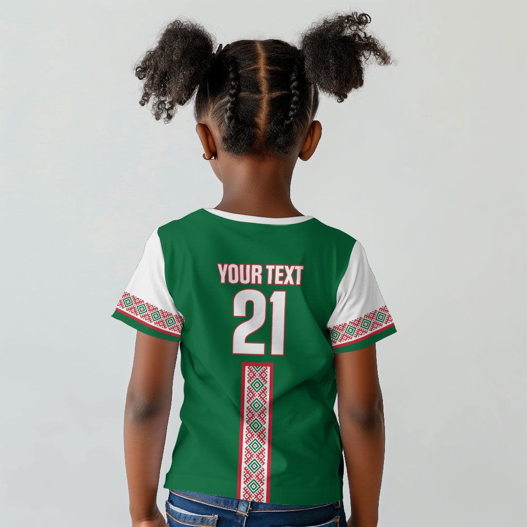Algeria Tasqa n Umadal Custom Kid T shirt Amazigh Desert Pattern Edition
