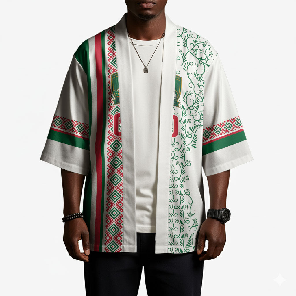 Algeria Tasqa n Umadal Custom Kimono Amazigh Desert Pattern Edition