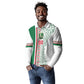 Algeria Tasqa n Umadal Custom Long Sleeve Polo Shirt Amazigh Desert Pattern Edition