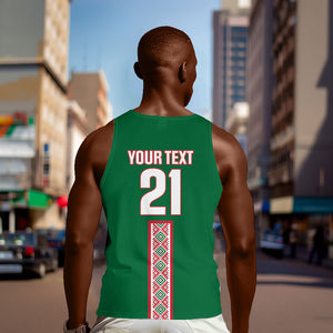 Algeria Tasqa n Umadal Custom Men Tank Top Amazigh Desert Pattern Edition