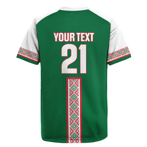 Algeria Tasqa n Umadal Custom Rugby Jersey Amazigh Desert Pattern Edition