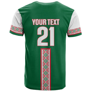 Algeria Tasqa n Umadal Custom T shirt Amazigh Desert Pattern Edition