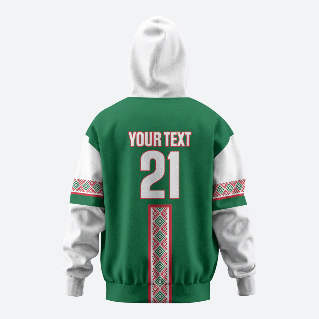 Algeria Tasqa n Umadal Custom Zip Hoodie Amazigh Desert Pattern Edition