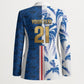 Cabo Verde Kopa di Mundu Custom Blazer Atlantic Waves Blue Edition