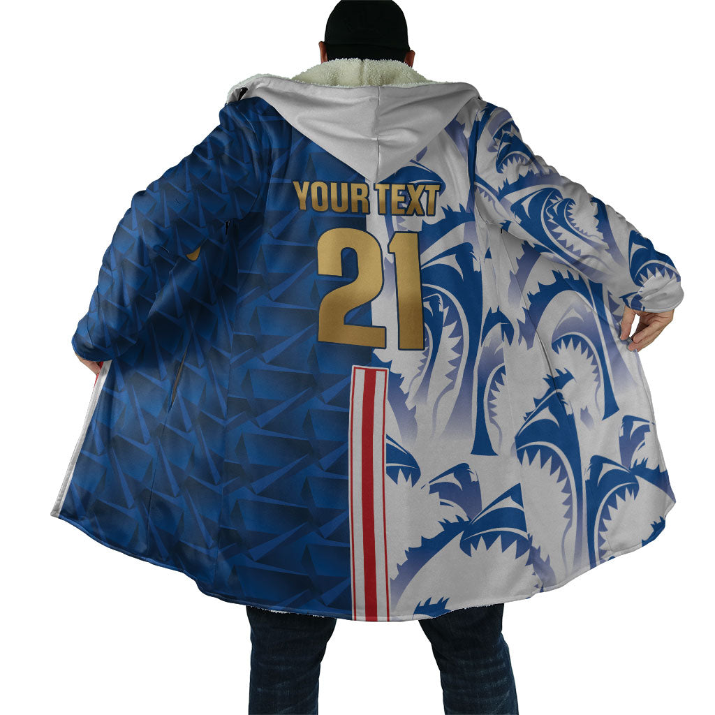 Cabo Verde Kopa di Mundu Custom Cloak Atlantic Waves Blue Edition