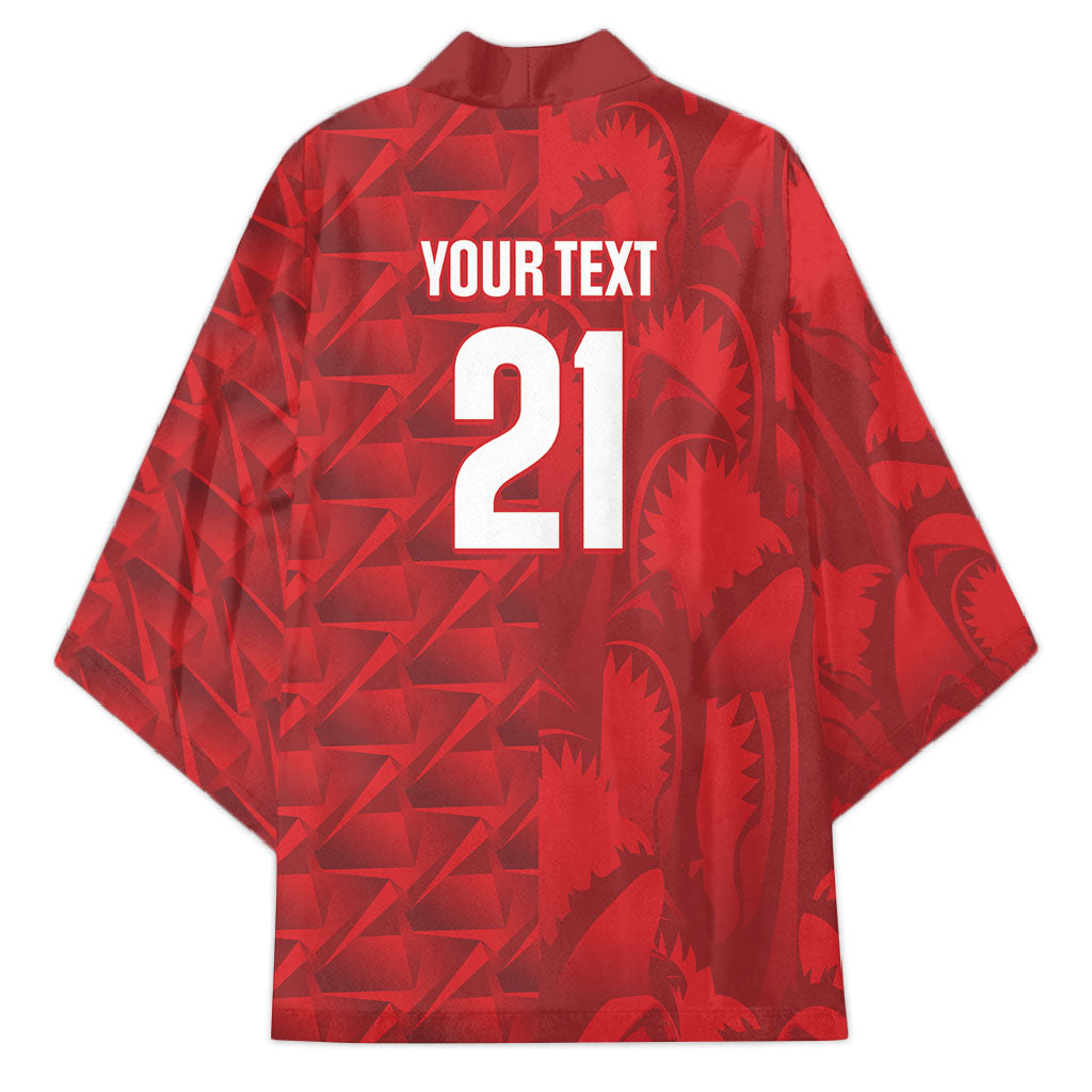 Cabo Verde Kopa di Mundu Custom Kimono Atlantic Waves Red Edition