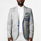 Cabo Verde Kopa di Mundu Custom Blazer Atlantic Waves White Edition