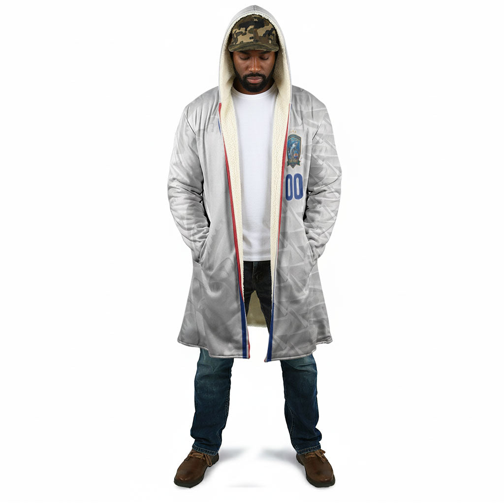 Cabo Verde Kopa di Mundu Custom Cloak Atlantic Waves White Edition
