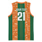 Cote d'Ivoire N'glo Wa Klo Custom Basketball Jersey Baoule Textile Edition