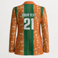 Cote d'Ivoire N'glo Wa Klo Custom Blazer Baoule Textile Edition