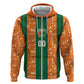 Cote d'Ivoire N'glo Wa Klo Custom Hoodie Baoule Textile Edition