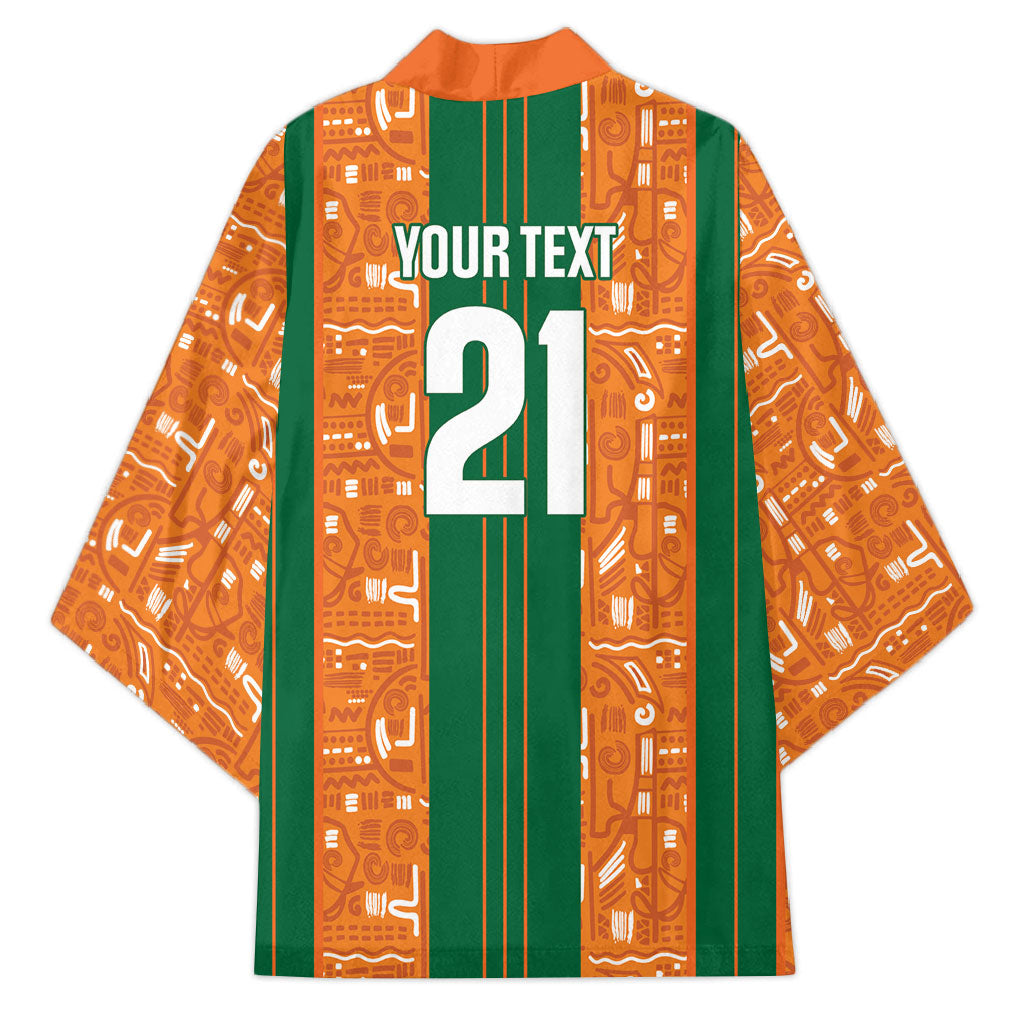 Cote d'Ivoire N'glo Wa Klo Custom Kimono Baoule Textile Edition