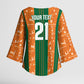 Cote d'Ivoire N'glo Wa Klo Custom Kimono Sleeve Blouse Baoule Textile Edition