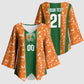 Cote d'Ivoire N'glo Wa Klo Custom Kimono Sleeve Blouse Baoule Textile Edition