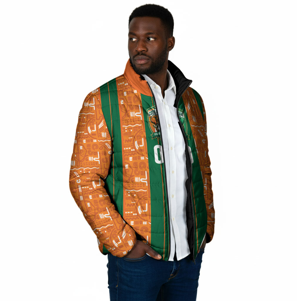 Cote d'Ivoire N'glo Wa Klo Custom Padded Jacket Baoule Textile Edition