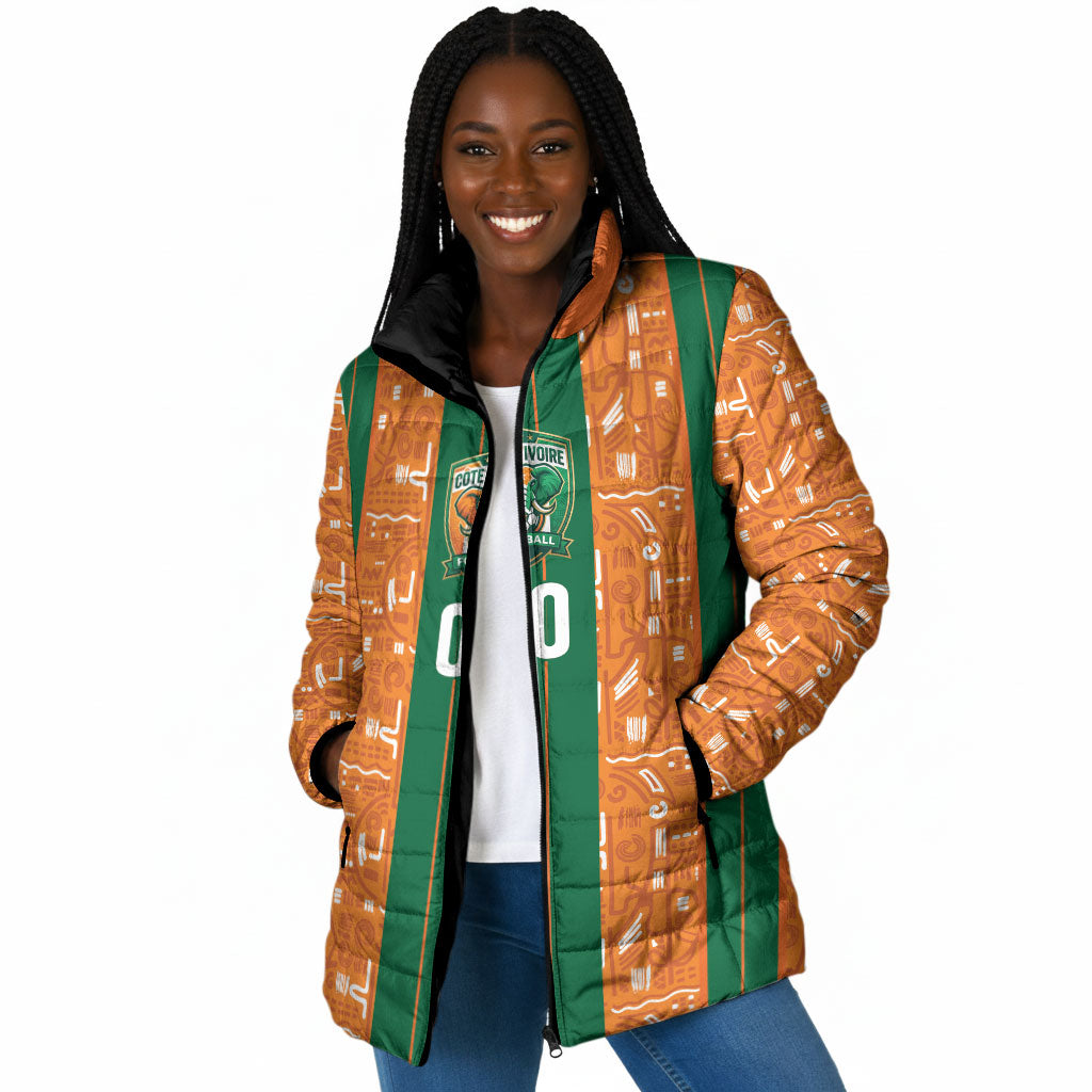 Cote d'Ivoire N'glo Wa Klo Custom Padded Jacket Baoule Textile Edition