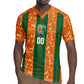 Cote d'Ivoire N'glo Wa Klo Custom Rugby Jersey Baoule Textile Edition