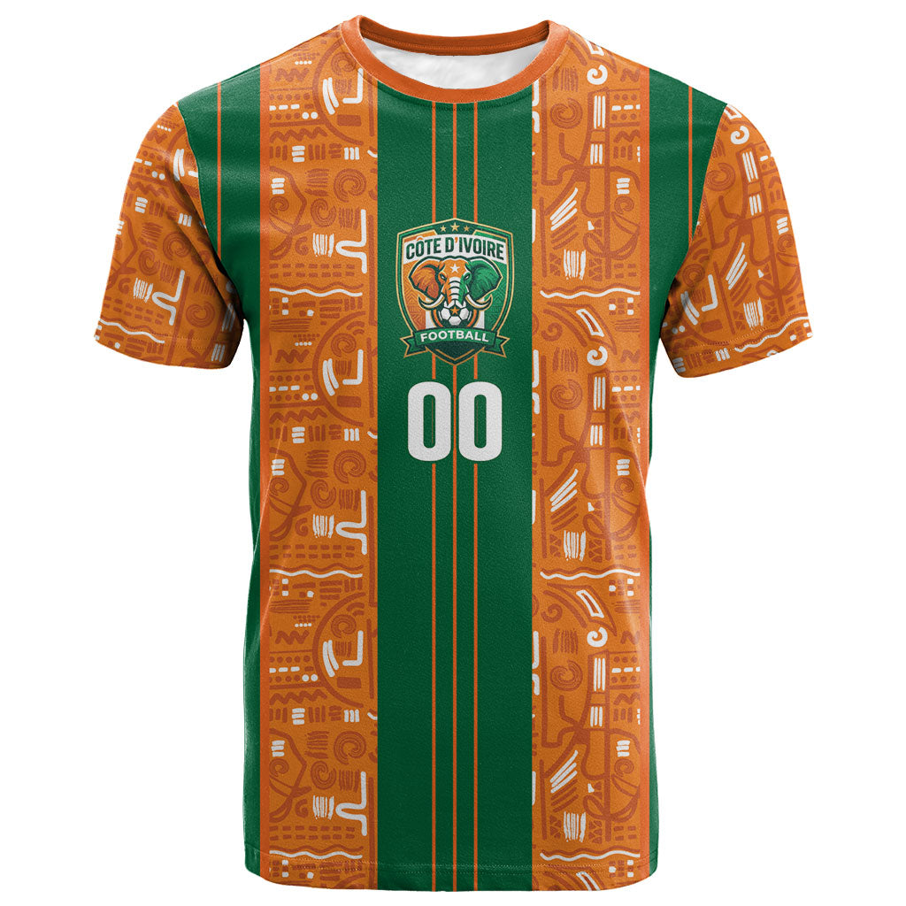 Cote d'Ivoire N'glo Wa Klo Custom T shirt Baoule Textile Edition