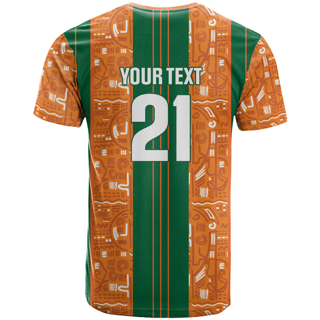 Cote d'Ivoire N'glo Wa Klo Custom T shirt Baoule Textile Edition