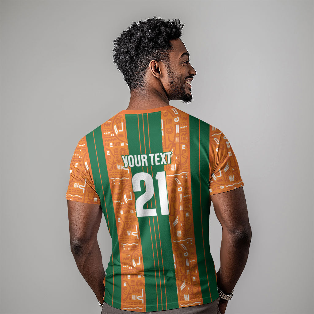 Cote d'Ivoire N'glo Wa Klo Custom T shirt Baoule Textile Edition