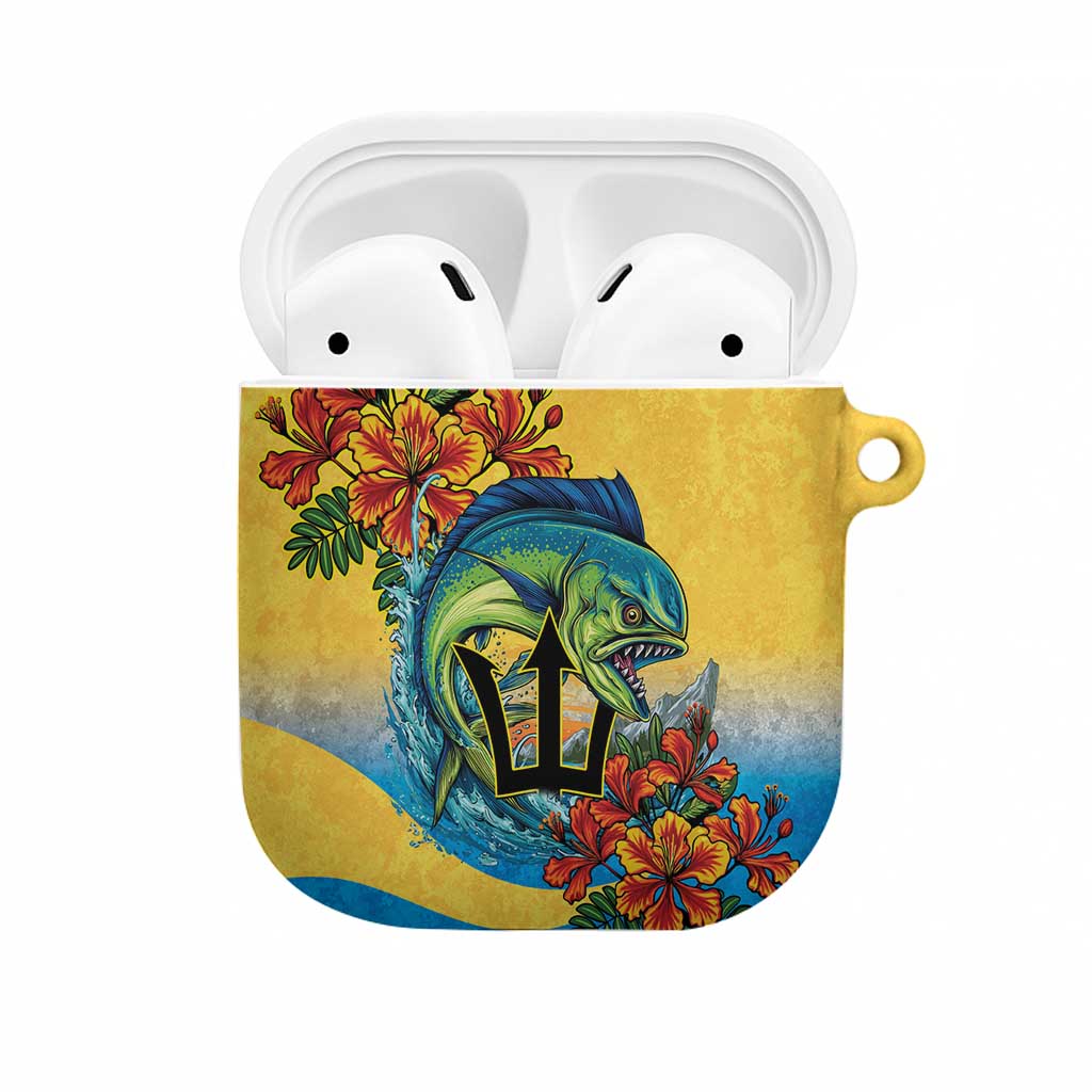Black Barbadians Mahi-mahi Trident AirPods Case