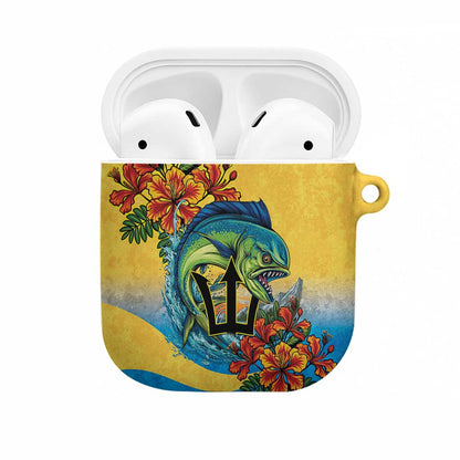 Black Barbadians Mahi-mahi Trident AirPods Case