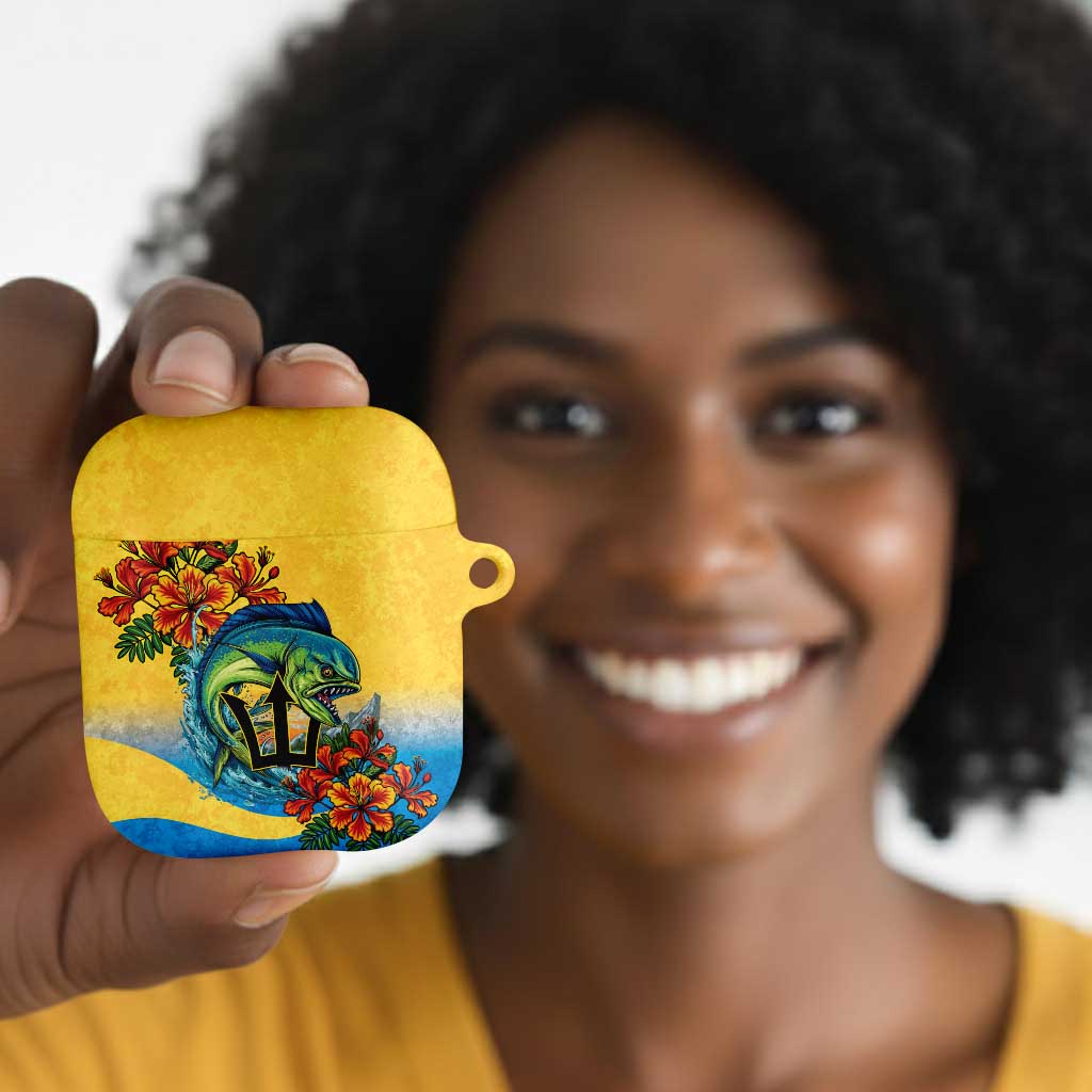 Black Barbadians Mahi-mahi Trident AirPods Case