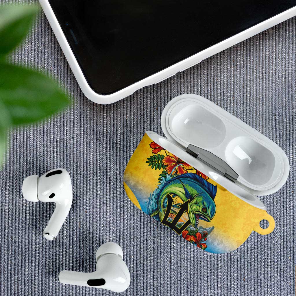 Black Barbadians Mahi-mahi Trident AirPods Case
