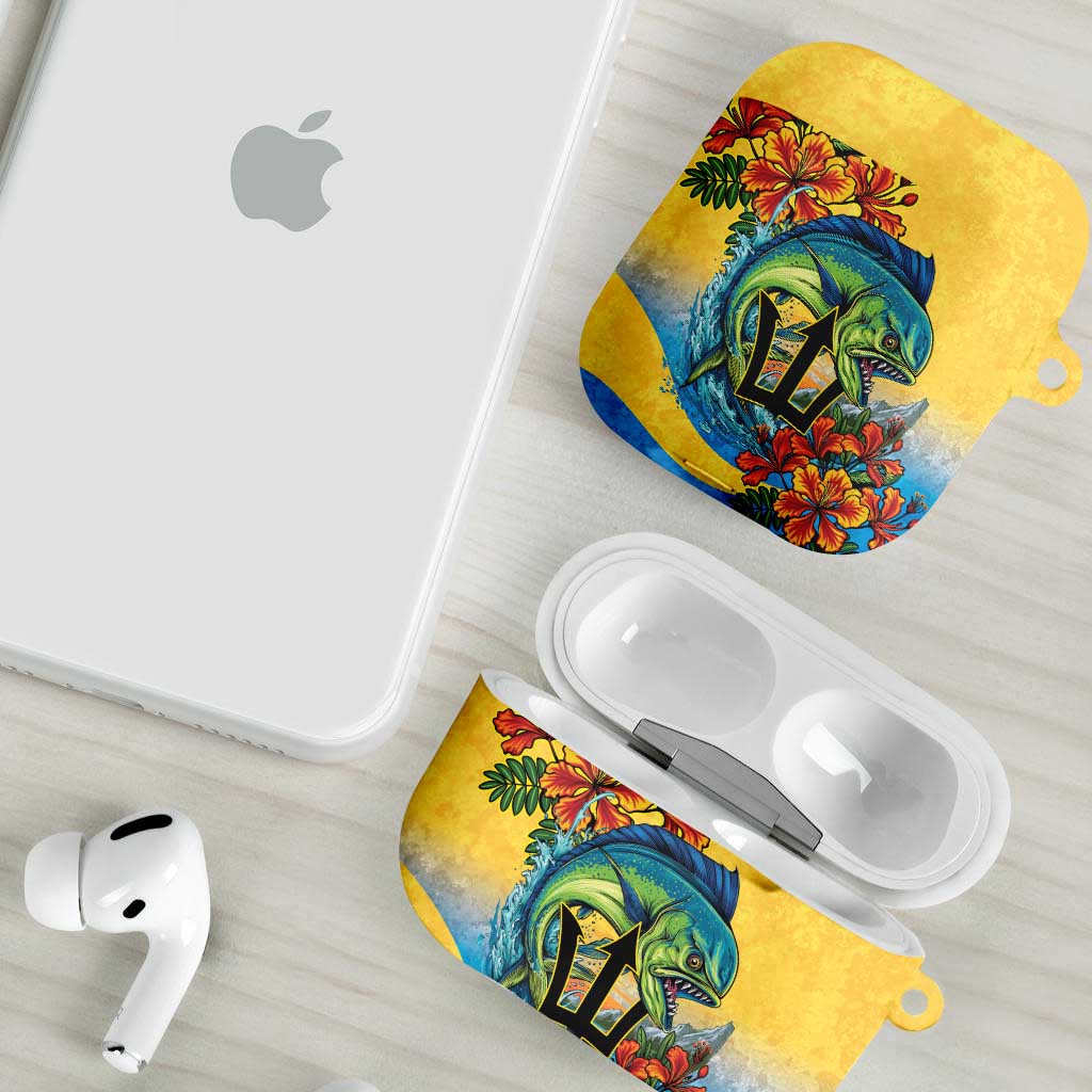 Black Barbadians Mahi-mahi Trident AirPods Case