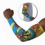 Black Barbadians Mahi-mahi Trident Arm Sleeves