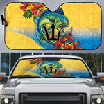 Black Barbadians Mahi-mahi Trident Auto Sun Shade