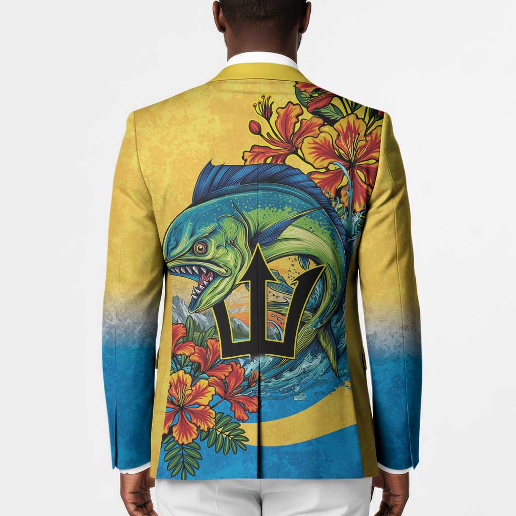 Black Barbadians Mahi-mahi Trident Blazer