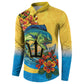 Black Barbadians Mahi-mahi Trident Button Sweatshirt