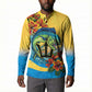 Black Barbadians Mahi-mahi Trident Button Sweatshirt