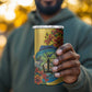 Black Barbadians Mahi-mahi Trident 4 in 1 Can Cooler Tumbler - African Pride