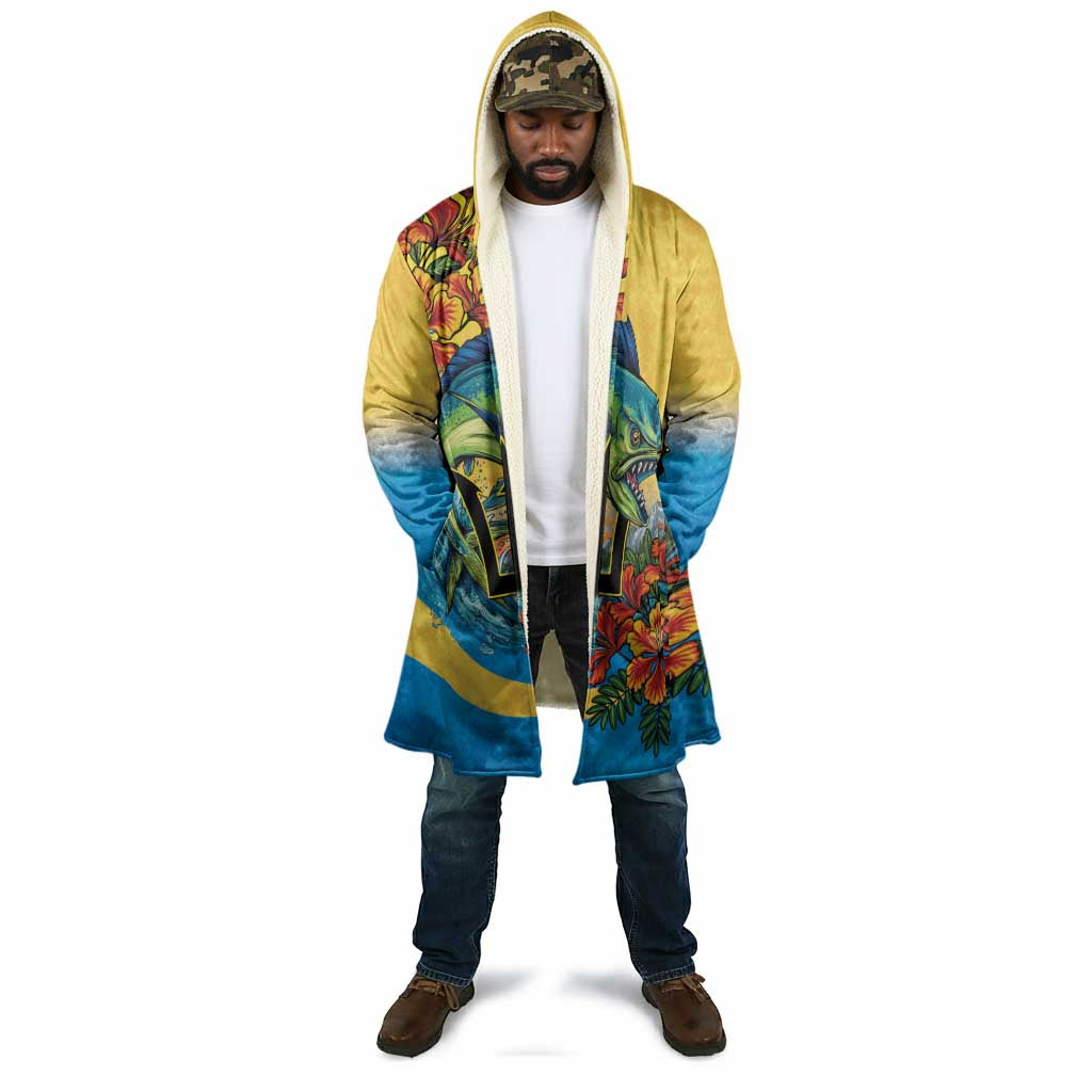 Black Barbadians Mahi-mahi Trident Cloak