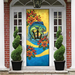 Black Barbadians Mahi-mahi Trident Door Cover