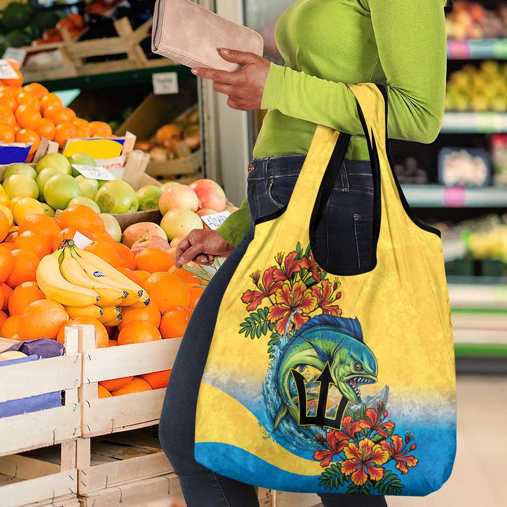 Black Barbadians Mahi-mahi Trident Grocery Bag - African Pride
