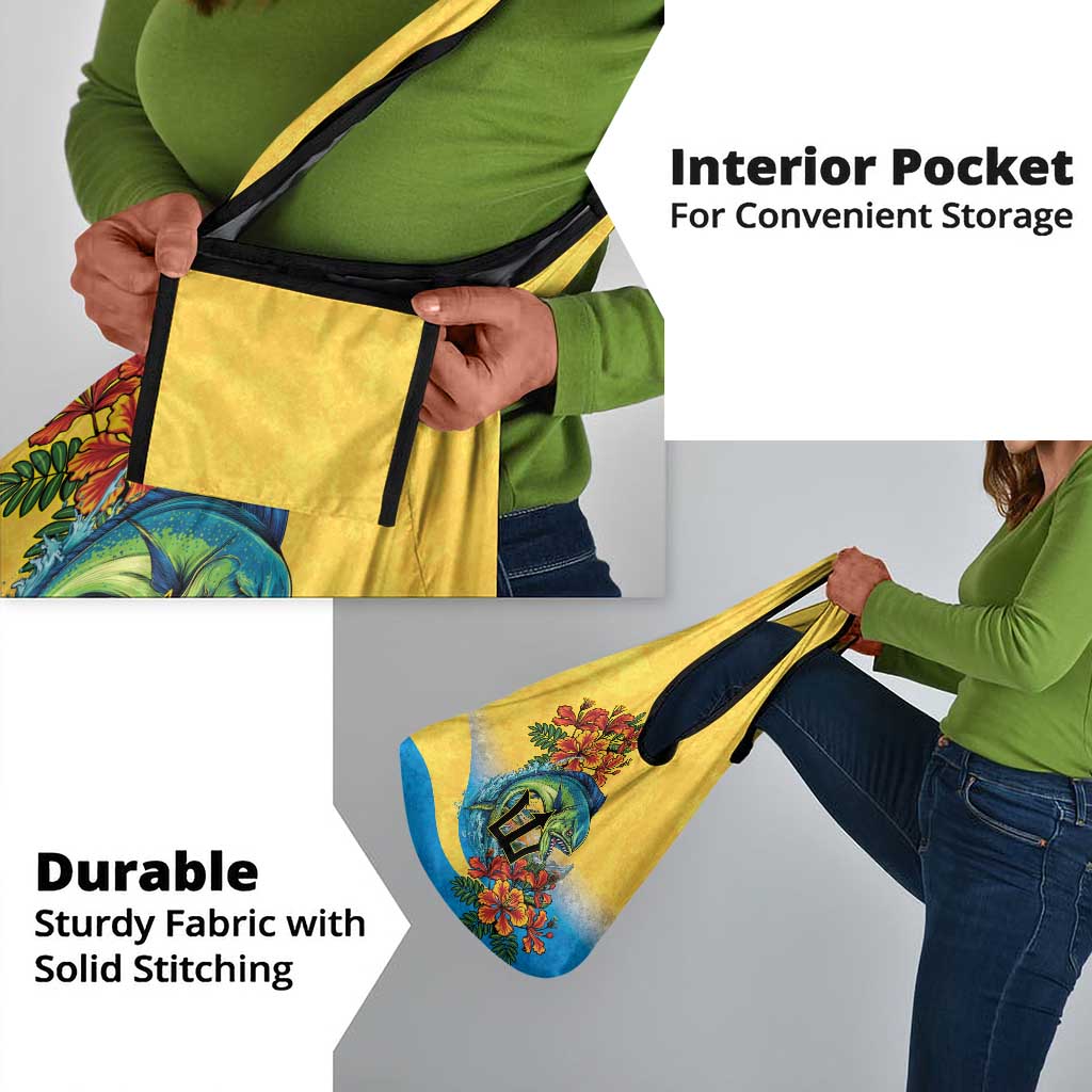 Black Barbadians Mahi-mahi Trident Grocery Bag - African Pride