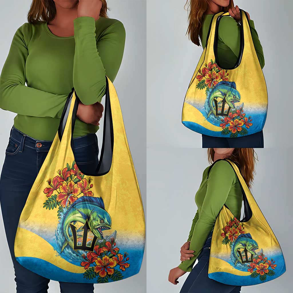 Black Barbadians Mahi-mahi Trident Grocery Bag - African Pride