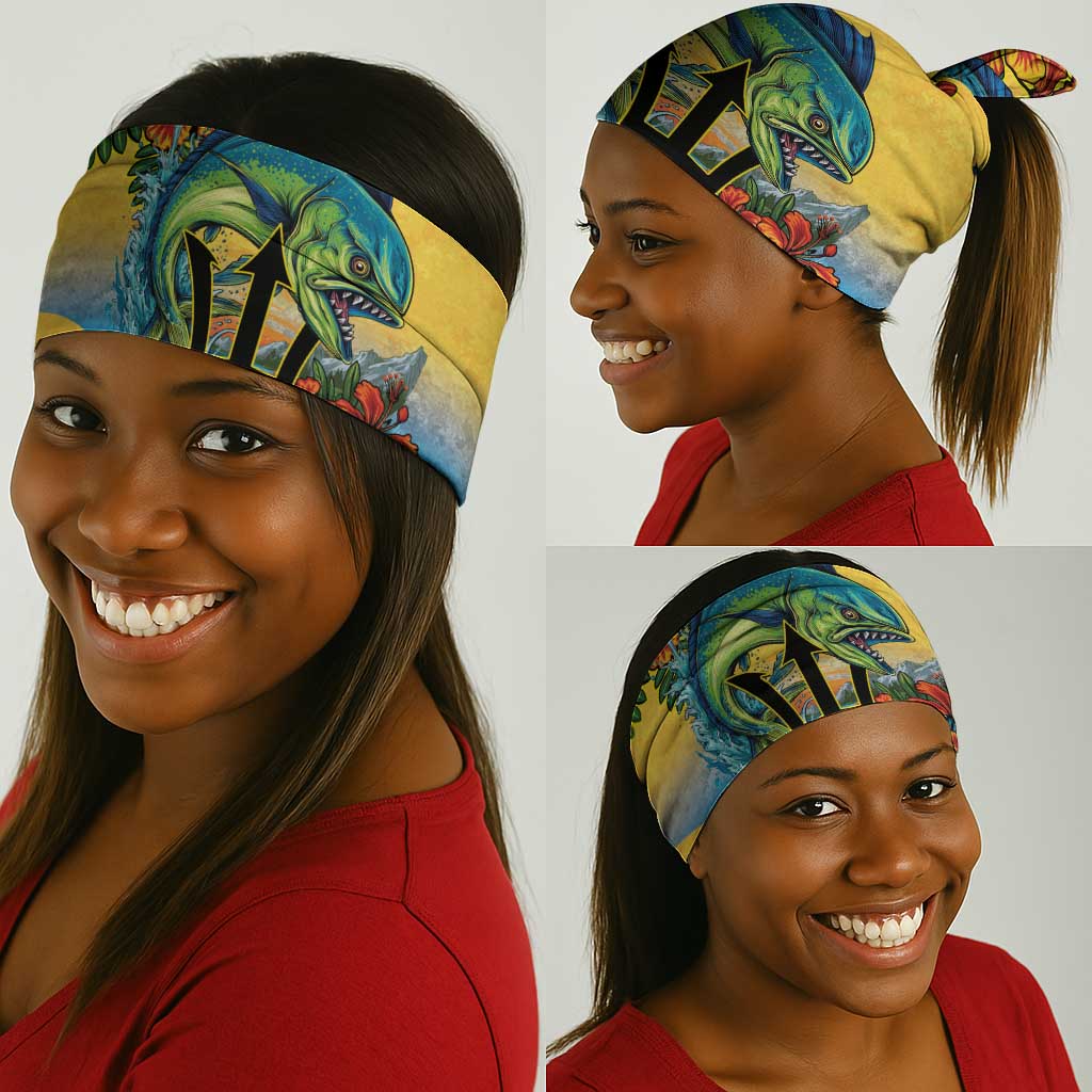 Black Barbadians Mahi-mahi Trident Neck Gaiter LT9