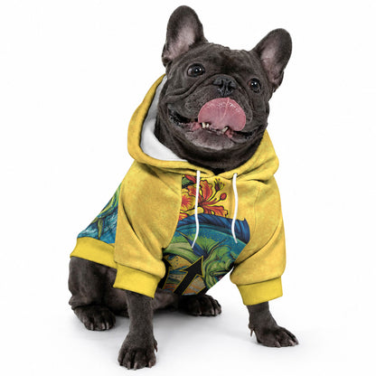 Black Barbadians Mahi-mahi Trident Pet Hoodie