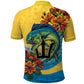 Black Barbadians Mahi-mahi Trident Polo Shirt - African Pride