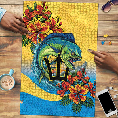Black Barbadians Mahi-mahi Trident Puzzle