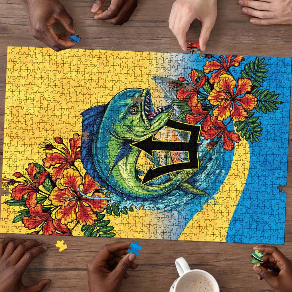 Black Barbadians Mahi-mahi Trident Puzzle